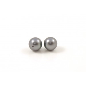 Swarovski perle (5810) ronde 12mm dark grey
